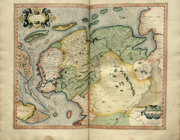 Atlas sive Cosmographicae - Frisia Occidentalis (1595)