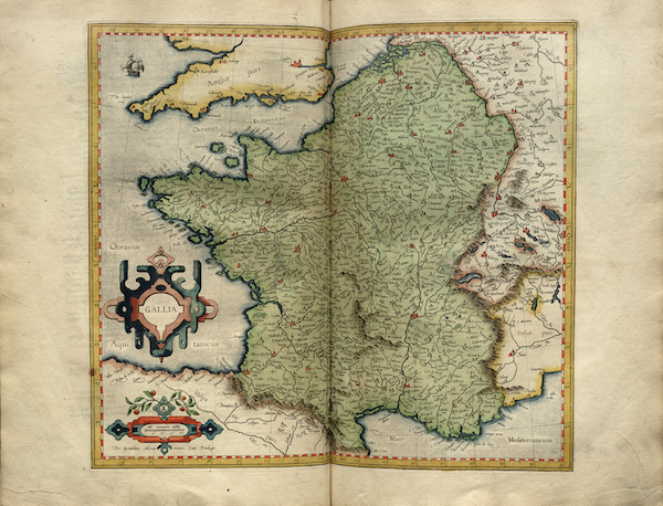 Atlas sive Cosmographicae - Gallia (1595)