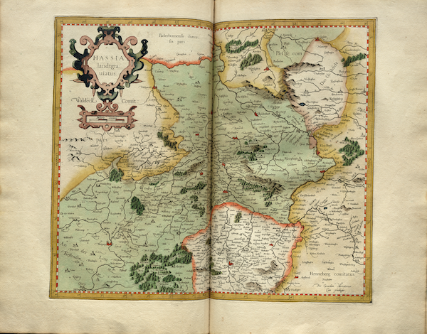 Atlas sive Cosmographicae - Hassia (1595)