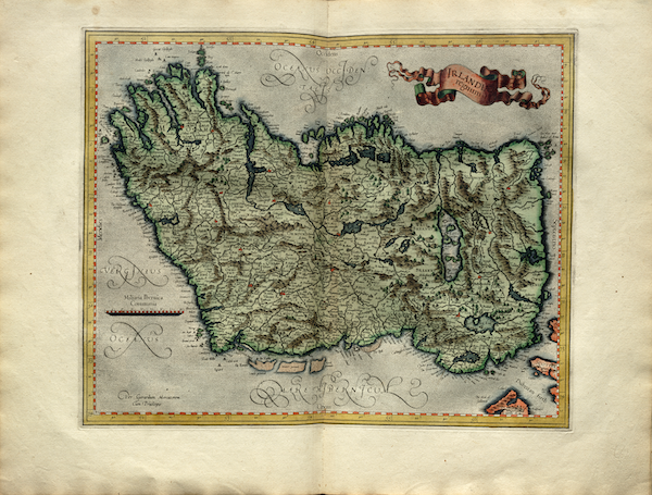 Atlas sive Cosmographicae - Hibernia [I] (1595)