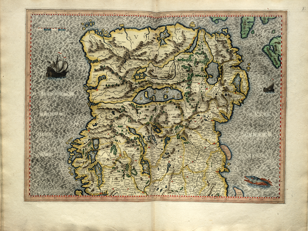 Atlas sive Cosmographicae - Hibernia [II] (1595)