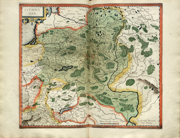 Atlas sive Cosmographicae - Lithuania (1595)