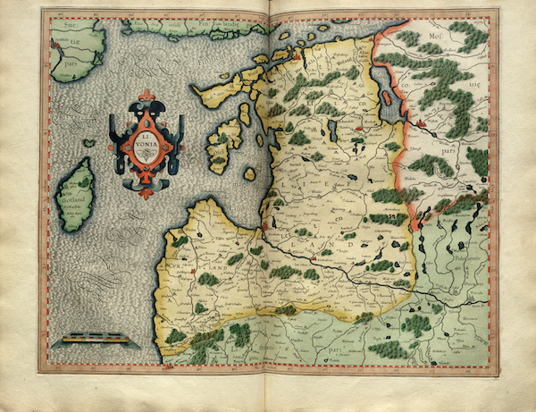 Atlas sive Cosmographicae - Livonia (1595)