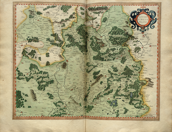 Atlas sive Cosmographicae - Lotharingia [I] (1595)