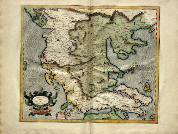 Atlas sive Cosmographicae - Macedonia (1595)