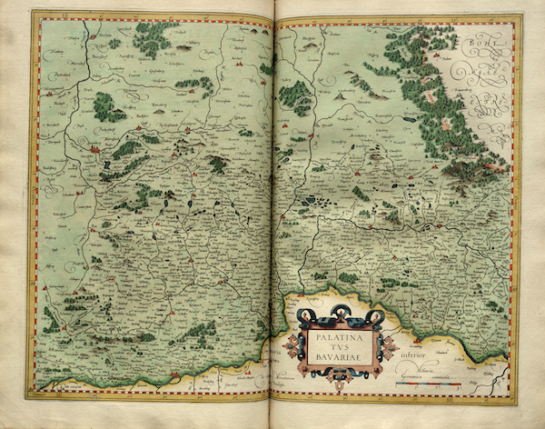 Atlas sive Cosmographicae - Palatinatus superior (1595)