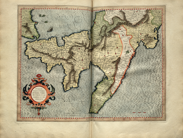Atlas sive Cosmographicae - Puglia Piana (1595)