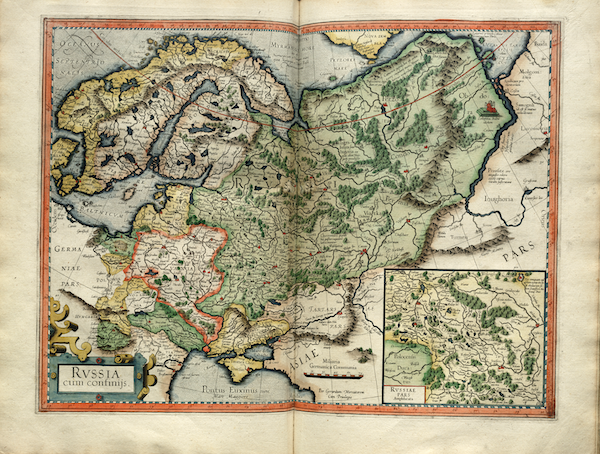 Atlas sive Cosmographicae - Russia (1595)