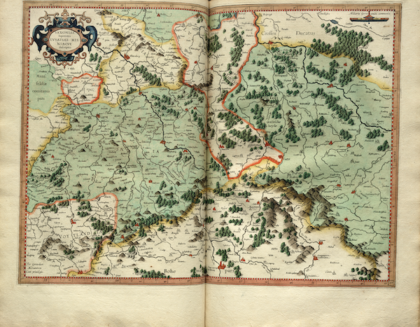 Atlas sive Cosmographicae - Saxonia superior (1595)
