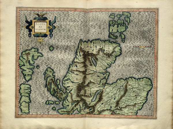 Atlas sive Cosmographicae - Scotia [II] (1595)