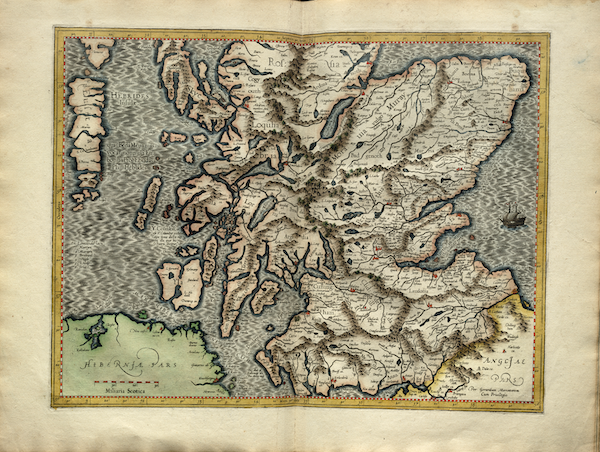 Atlas sive Cosmographicae - Scotia [III] (1595)