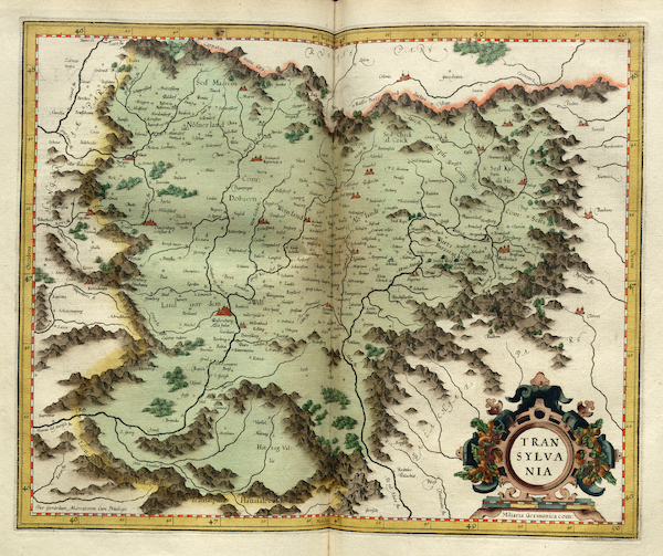 Atlas sive Cosmographicae - Transsylvania (1595)