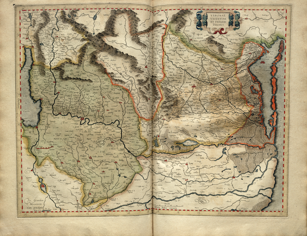 Atlas sive Cosmographicae - Veronæ principatus, Vicentiæ, et Patavii (1595)