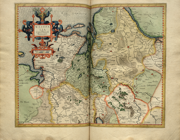 Atlas sive Cosmographicae - Westfalia [I] (1595)
