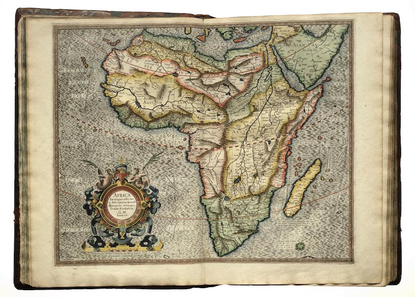 Atlas sive Cosmographicae - Africa (1595)