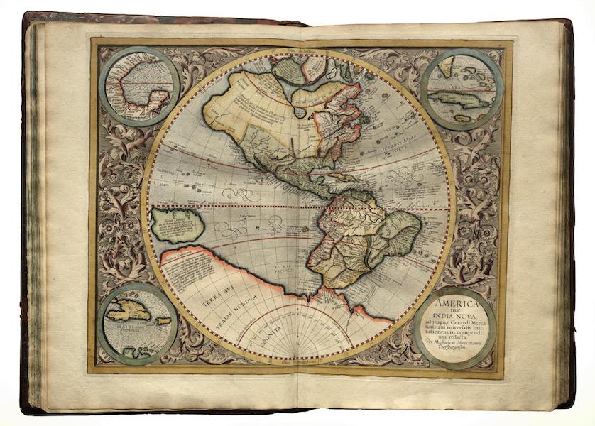 Atlas sive Cosmographicae - America (1595)