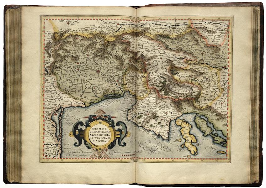 Atlas sive Cosmographicae - Friuli et Istria (1595)