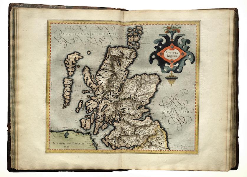 Atlas sive Cosmographicae - Scotia [I] (1595)