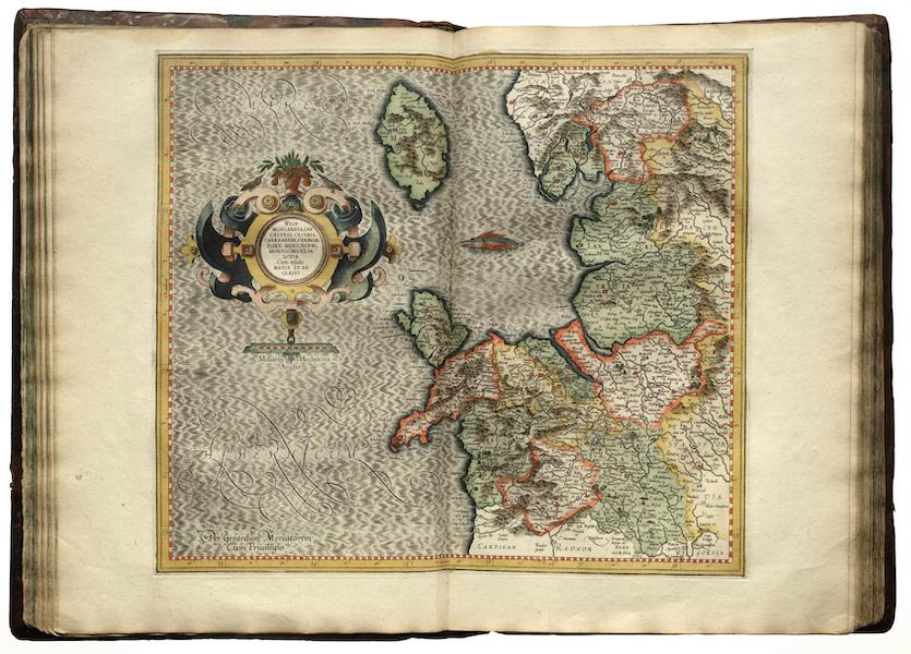 Atlas sive Cosmographicae - Anglia [III] (1595)