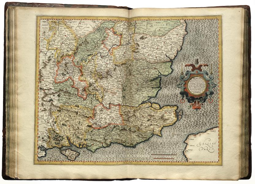 Atlas sive Cosmographicae - Anglia [VI] (1595)