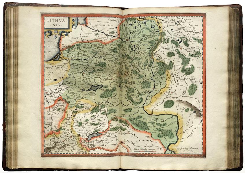 Atlas sive Cosmographicae - Lithuania (1595)