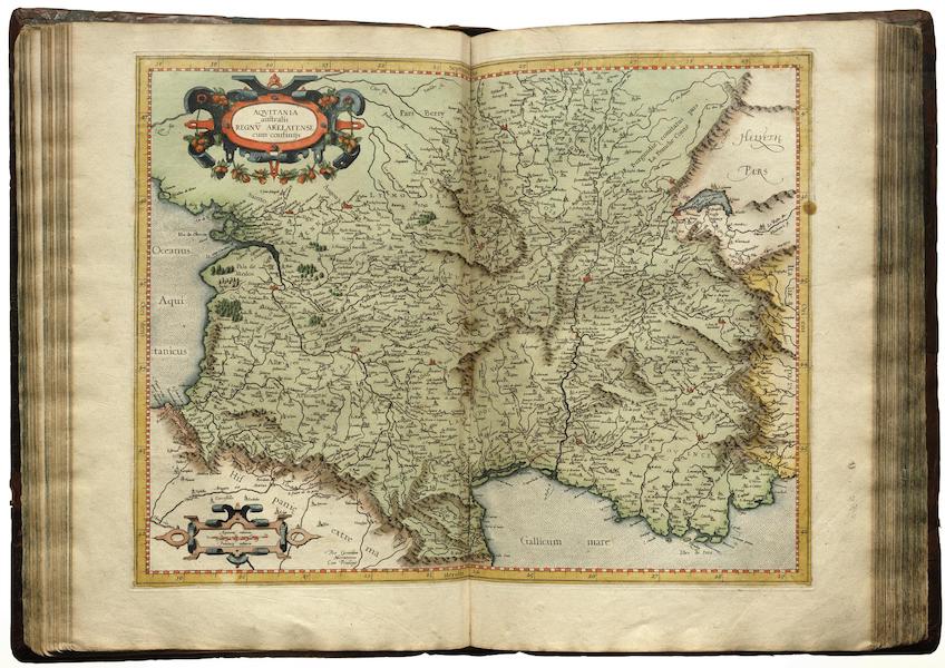 Atlas sive Cosmographicae - Aquitania, Arelatense (1595)