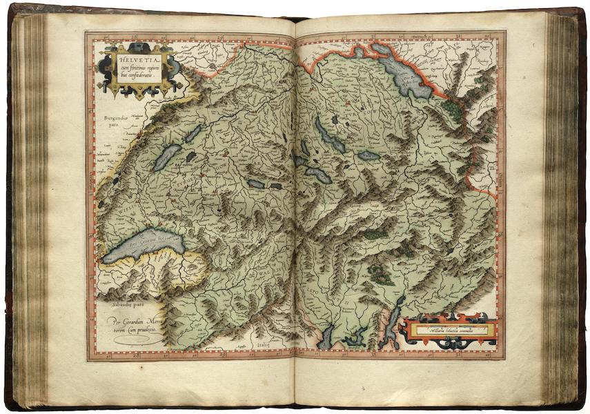 Atlas sive Cosmographicae - Helvetia (1595)