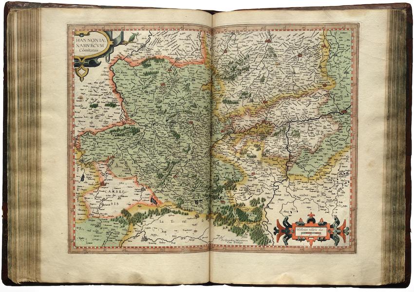 Atlas sive Cosmographicae - Hannonia (1595)