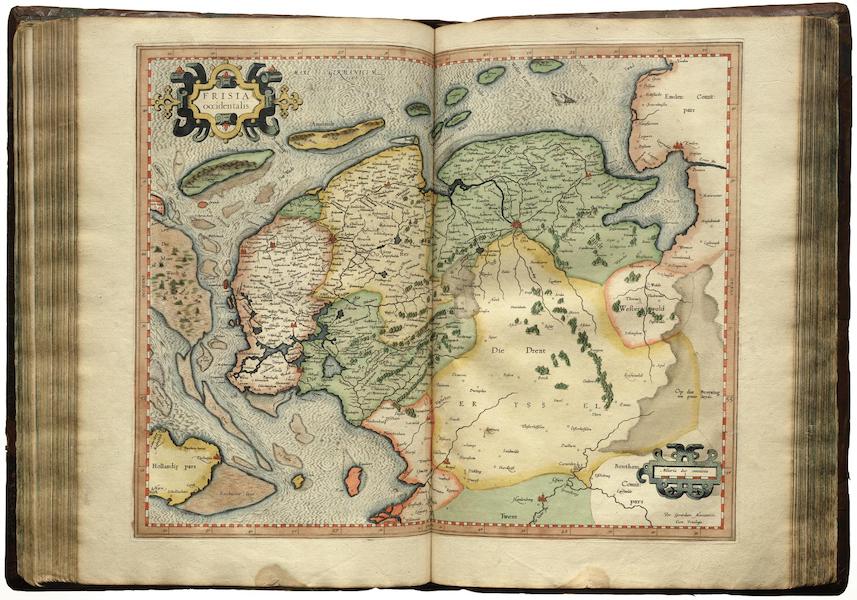 Atlas sive Cosmographicae - Frisia Occidentalis (1595)
