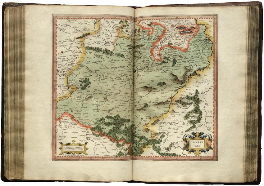Atlas sive Cosmographicae - Thuringia (1595)