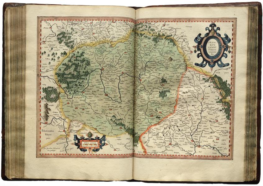 Atlas sive Cosmographicae - Franconia (1595)