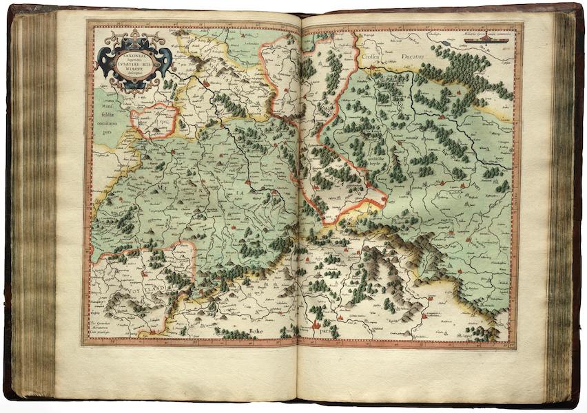 Atlas sive Cosmographicae - Saxonia superior (1595)