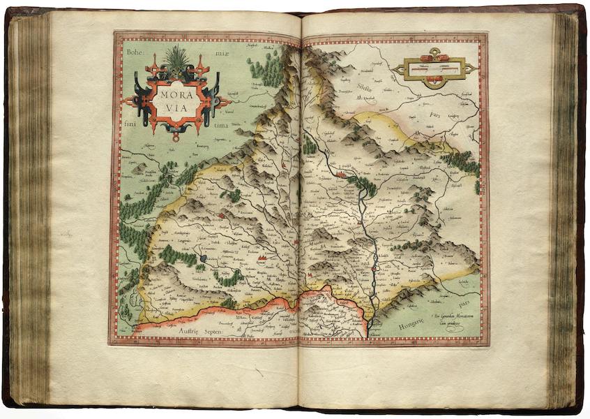 Atlas sive Cosmographicae - Moravia (1595)