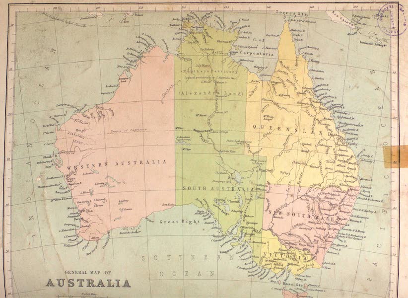 Australia Vol. 1 - General Map of Australia (1873)