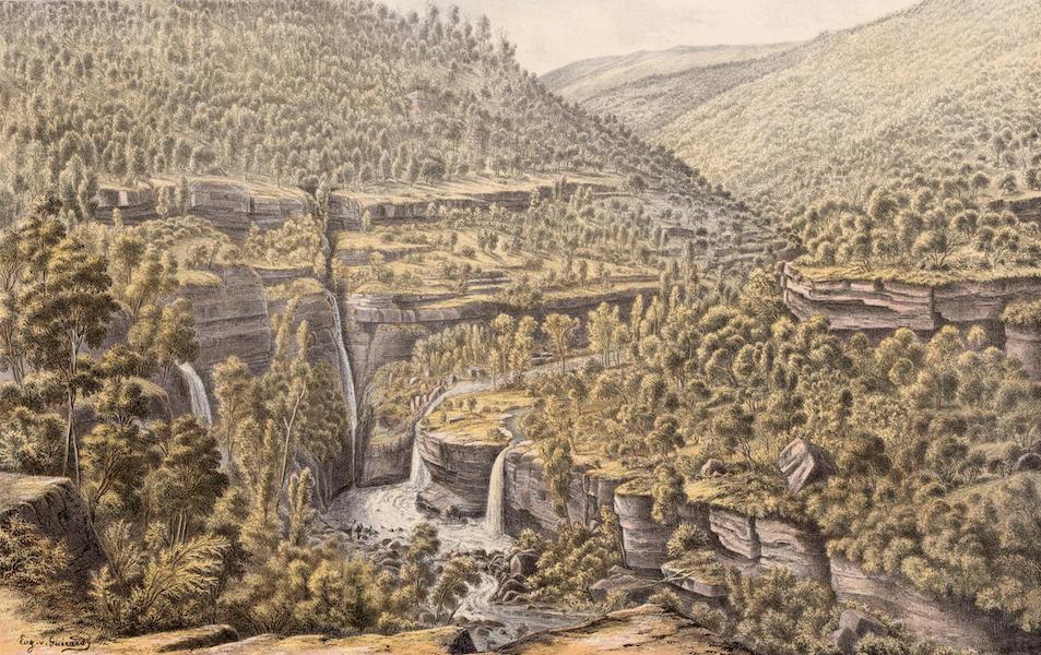 Australian Landscapes - Moroka River Falls, Foot of Mount Kent (1866)