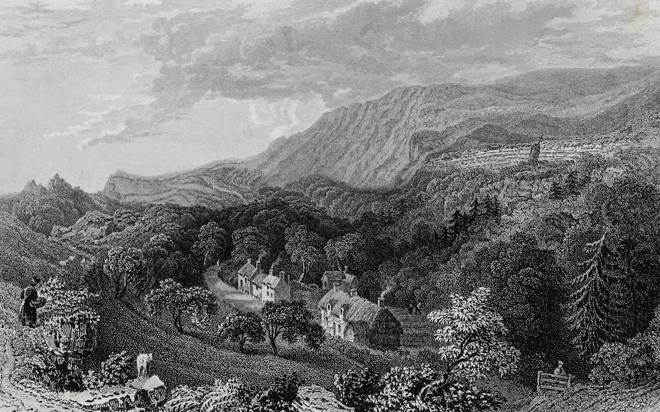 Barber's Picturesque Guide to the Isle of Wight - Bonchurch (1850)
