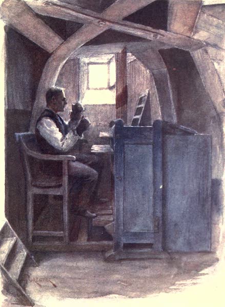Bell-ringer playing a Chime