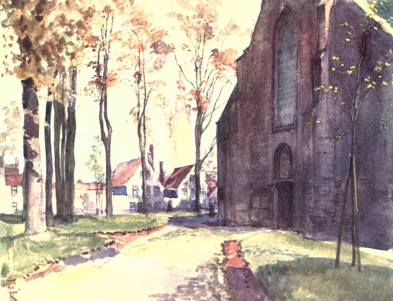 Belgium, Painted and Described - The Beguinage, Bruges (1908)