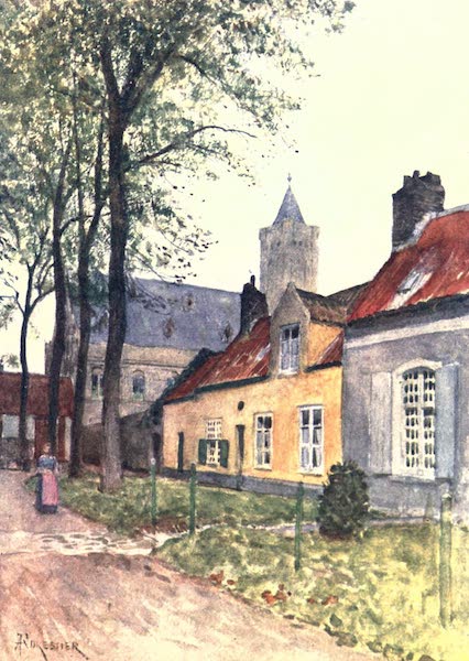 Hall and Vicarage, Nieuport