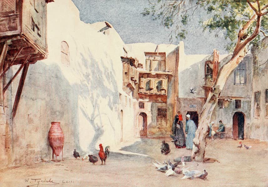 A Courtyard in the Hanafieh Quarter