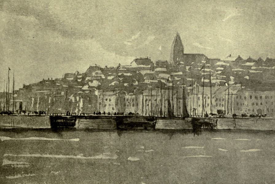 Boulogne, a Base in France - The Quarter of St. Pierre, and Main Bridge (1918)