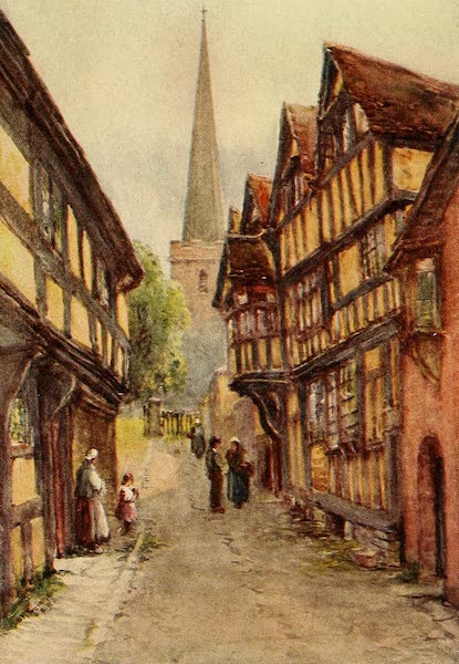 Old Half-timbereid Houses in Ledbury
