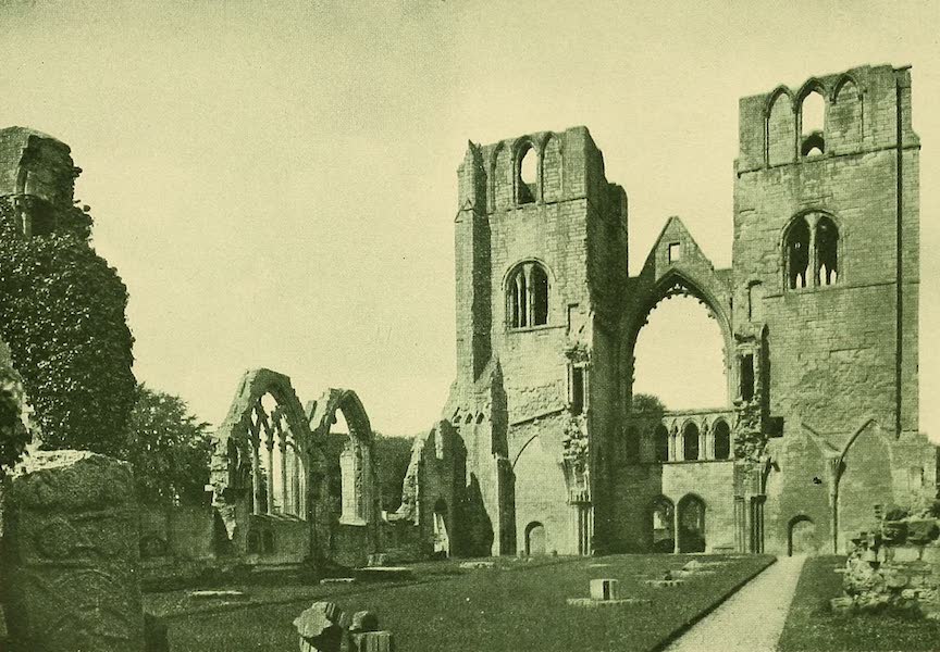Towers of Elgin Cathedral, North Scotland