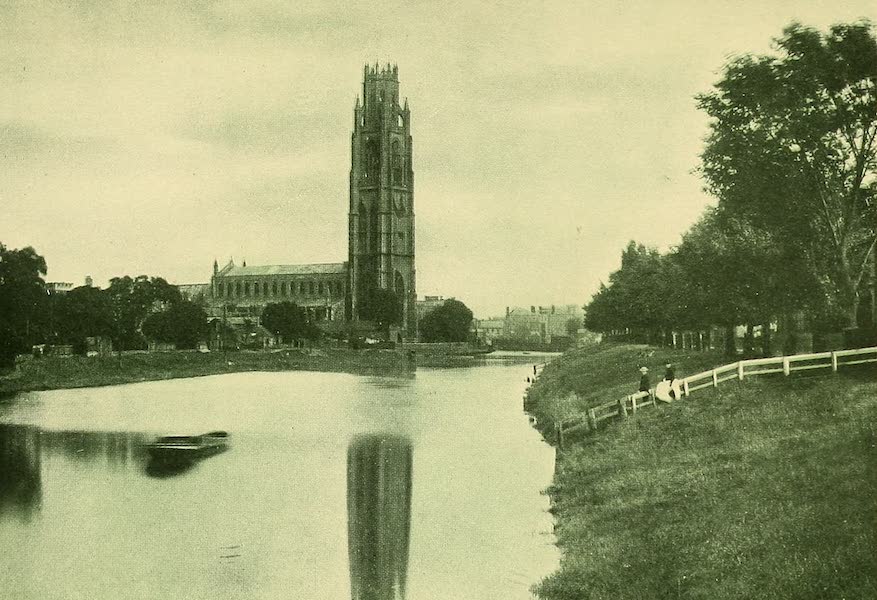 St. Botolph's Church from the River, Boston
