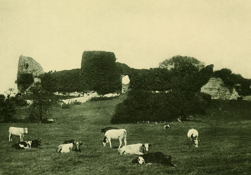 British Highways And Byways From A Motor Car - Pevensey Castle, Where the Normans Landed (1908)