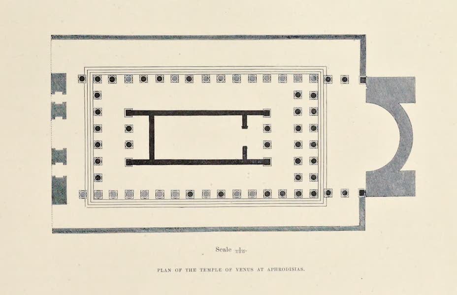 Plan of the Temple of Venus at Aphrodisias