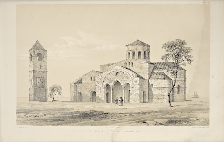 The Church of St. Sophia at Trebizond - South-West View