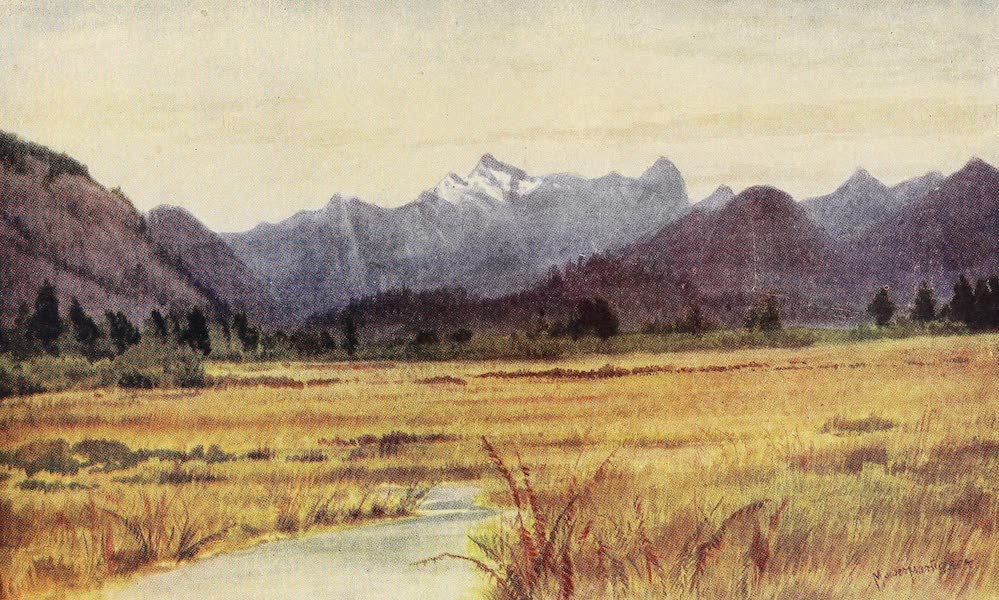 Canada, Painted and Described - Pitt Meadows, on the Fraser River, British Columbia (1907)