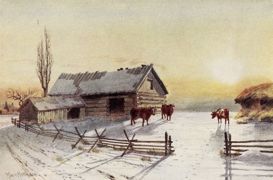 Back Country Farmyard, Winter