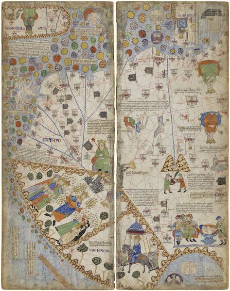 Catalan Atlas - Leafs 5 & 6 (1375)